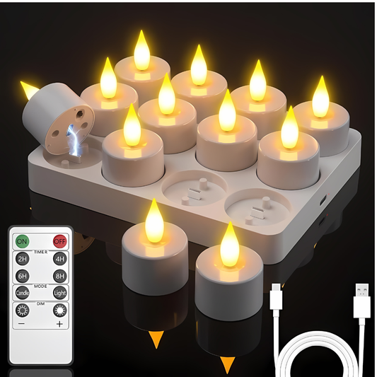 BlissLites™ Rechargeable Flameless Candles